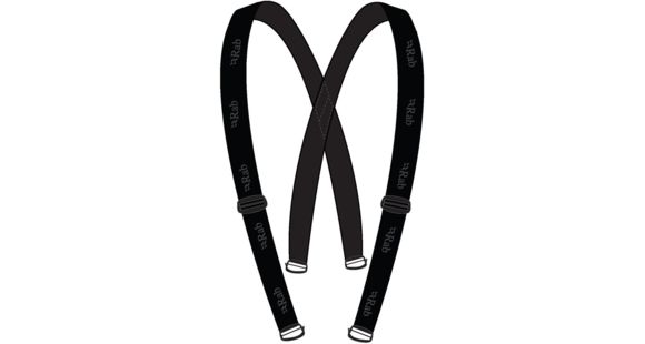 Rab Braces Suspenders - Men's -Black-One Size