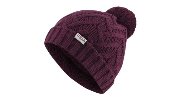 Rab Cable Bobble Hat - Women's-Root Beer