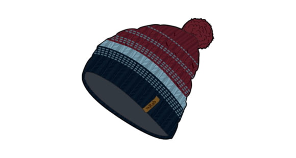 Rab Chilli Beanie, Oxblood Red, One Size, QAA-91-OR