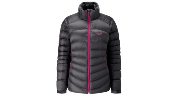 Demo, Rab Cirque Jacket - Women's, Beluga/Peony, Extra Small, QDE-62-BE-08