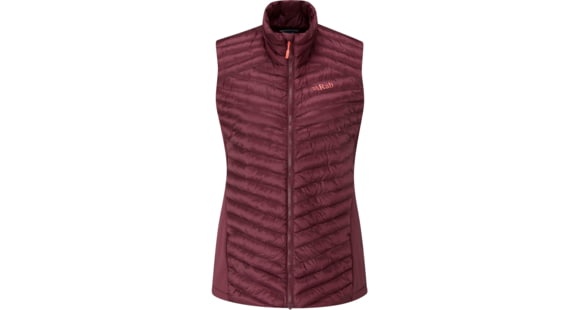 Rab Cirrus Flex 2.0 Vest - Women's, Deep Heather, 8, QIO-77-HD-08