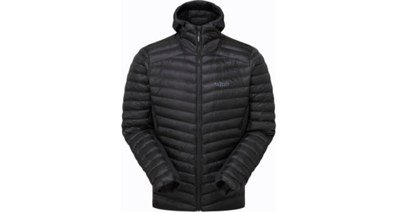 Rab Cirrus Flex Hoody - Men's, Black, Large, QIP-31-BLK-LRG