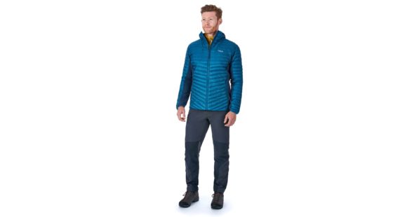 Rab Cirrus Flex Hoody - Men's, Ink/Ink/Deep Ink, Medium, QIO-33-IK-M