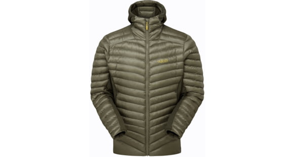 Rab Cirrus Flex Hoody - Men's, Light Khaki, Extra Large, QIP-31-LKA-XLG