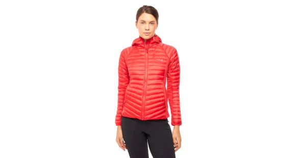 Rab Cirrus Flex Hoody - Women's, Geranium, 14, QIO-34-GE-14