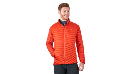 Rab Cirrus Flex Jacket - Men's, Firecracker/Firecracker/Firecracker, Medium, QIO-23-FC-M
