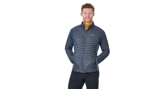 Rab Cirrus Flex Jacket - Men's, Steel, Large, QIO-23-ST-L