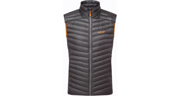 Rab Cirrus Flex Vest - Men's, Graphene, Medium, QIP-35-GRH-MED