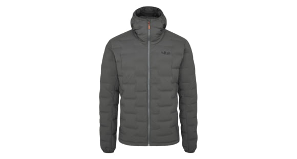 Rab Cubit Stretch Down Hoody - Men's, Graphene, Extra Large, QDB-30-GRH-XLG