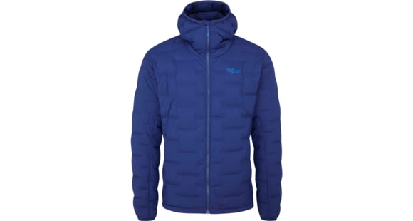 Rab Cubit Stretch Down Hoody - Men's, Nightfall Blue, Large, QDB-30-NFB-LRG