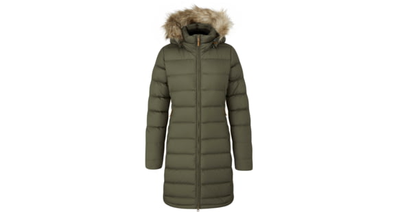Rab Deep Cover Parka - Women's, Army, Medium, QDB-33-ARM-12
