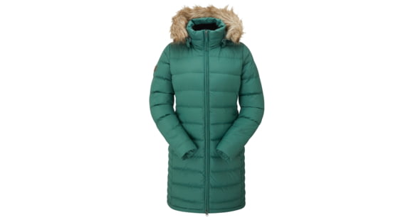 Rab Deep Cover Parka - Women's, Eucalyptus, 8, QDB-33-EUC-08