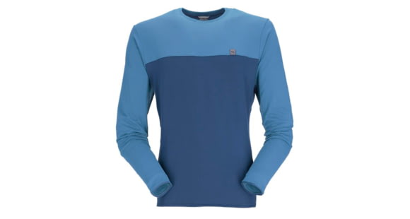 Rab Dihedral Crew - Men's, Small, Denim/Ink, QFF-32-DEI-SML