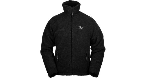 Rab Double Pile Jacket - Men's-Black-X-Large
