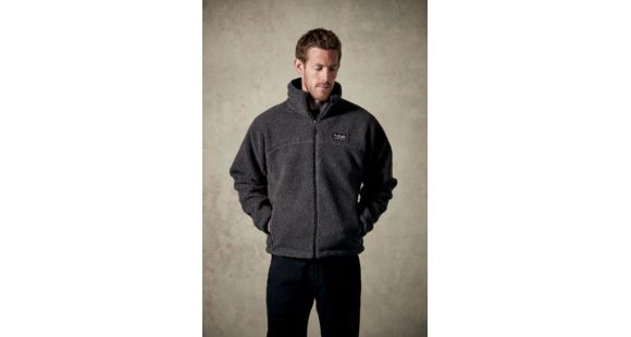 Rab Double Pile Jacket - Men's, Grit, 2X Large, QFC-20-GT-XXL