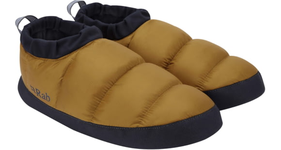 Rab Down Hut Slipper, Dark Butternut, Extra Small, QAJ-03-DBN-XSM