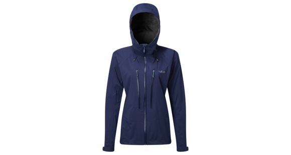 Rab Downpour Alpine Jacket - Women's, Blueprint, 12, QWF-72-BP-12-DEMO