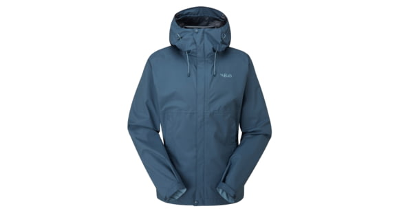 Rab Downpour Eco Jacket - Women's, Orion Blue, 14, QWG-83-ORB-14