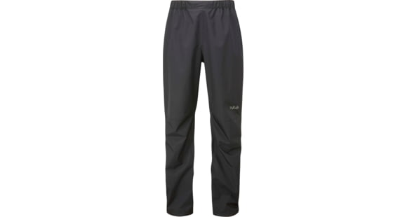 Rab Downpour Eco Pants - Men's, Black, 30, Long, QWG-84-BL-S-XL
