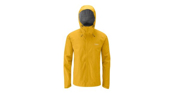 Rab Downpour Jacket - Men's, Dijon, Medium, QWF-61-DJ-M-DEMO