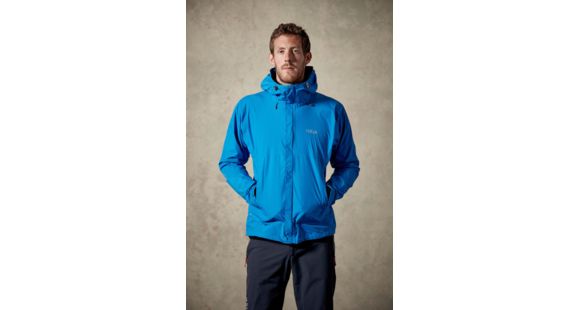 Rab Downpour Jacket - Men's, Maya, Extra Small, QWF-61-MY-XS
