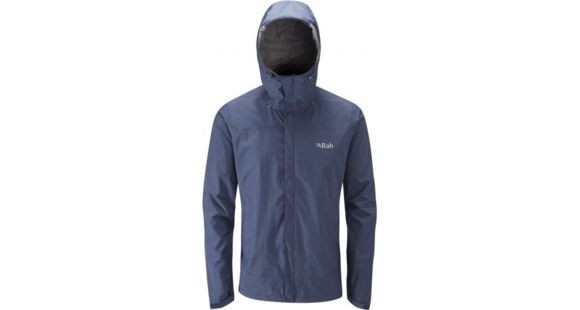 Rab Downpour Jacket - Men's, Twilight, Extra Small, QWF-61-TW-XS