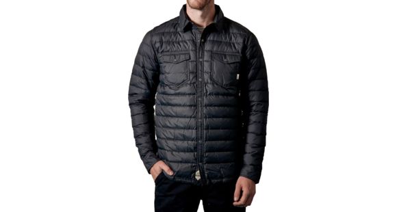 Rab Downtime Shirt - Men's, Black, 2XL, QDA-73-BL-XXL