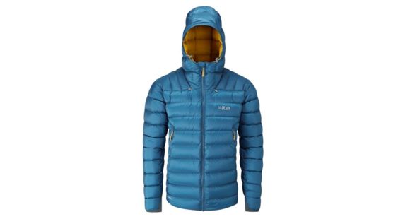 Rab Electron Jacket - Men's, Ink/ Mimosa, Medium, QDN-51-IK-M