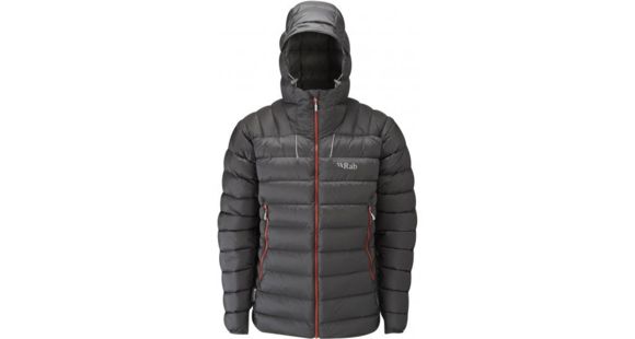 Rab Electron Jacket - Men's, Graphene/Zinc, Extra Small, QDN-51-GP-XS