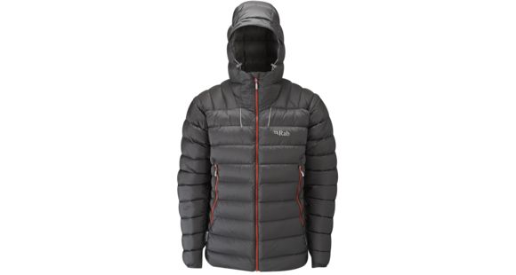 Rab Electron Jacket - Men's, Graphene/Zinc, Extra Large, QDN-51-GP-XL
