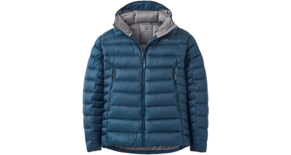 Rab Electron Pro Hoody - Men's, Tempest Blue, Large, QDB-81-TMB-LRG