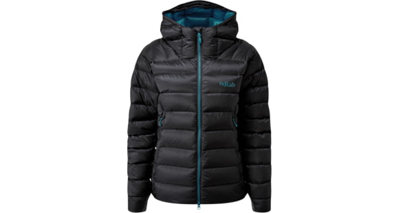 Rab Electron Pro Jacket - Women's, Beluga, 14, QDN-86-BE-14