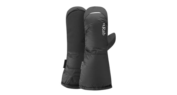 Rab Endurance Down Mitt, Black, Extra Small, QAG-27-BK-XS