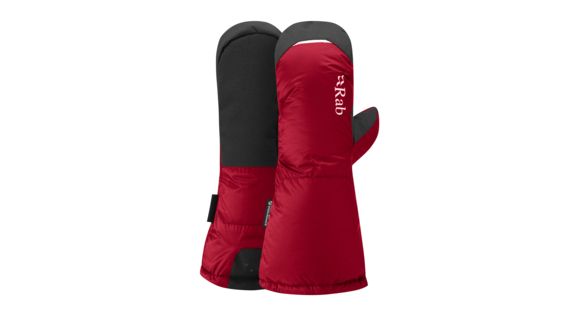 Rab Endurance Down Mitt, Cherry, Extra Small, QAG-27-CH-XS