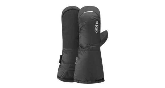 Rab Endurance Down Mitt, Black, Large, QAG-27-BK-L