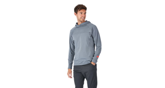 Rab Enigma Hoody - Men's, Granite, Extra Large, QFB-28-GT-XL