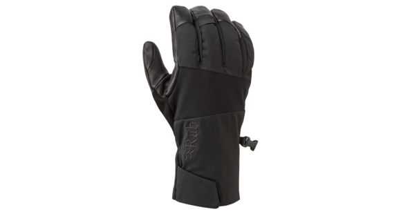 Rab Ether Glove - Unisex, Black, Medium, QAH-78-BL-M
