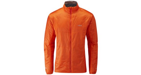 Demo, Rab Ether X Jacket - Men's-Satsuma/Gargoyle-Large