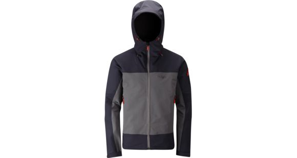Shed, Rab Men's Exodus Jacket, Beluga/Shark, Large, QFS-70-BS-L-DEMO