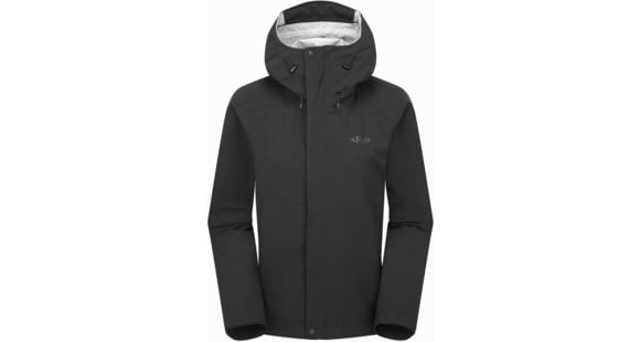 Rab Firewall Jacket - Women's, Black, 14/Large, QWI-09-BLK-14