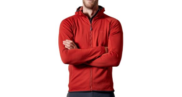 Rab Focus Hoody - Mens, Rust, Large, QFA-96-RU-L