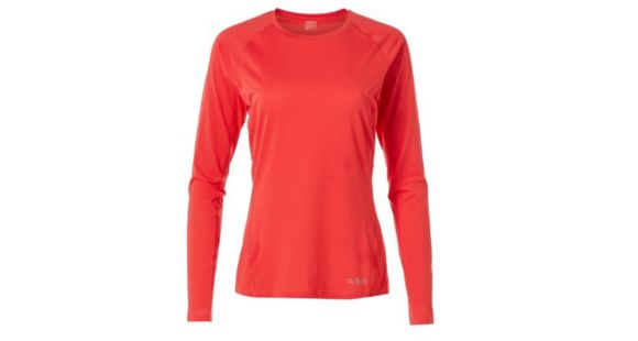 Rab Force Long Sleeve Tee - Women's, Passata, Extra Large, QBU-69-PA-16