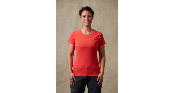 Rab Force Short Sleeve Tee - Women's, Passata, Extra Large, QBU-56-PA-16