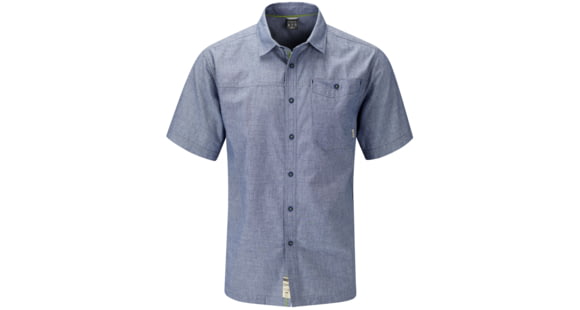 Rab Hacker Short Sleeve Shirt - Men's -Denim-Medium