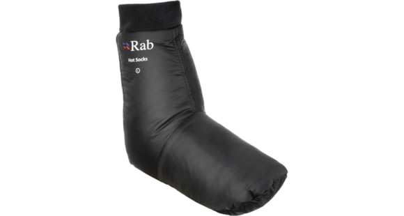 Rab Hot Socks, Black, Medium, QED-18-BL-M