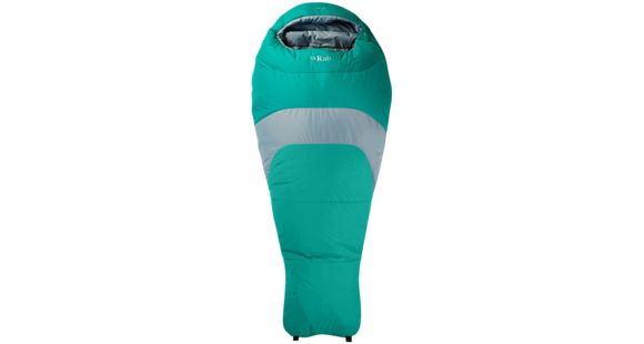 Rab Ignition 3 Sleeping Bag Synthetic -Womens, Deep Fjord, Regular, QSG-54-LZ