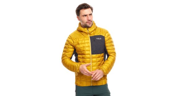 Rab Kaon Jacket - Men's, Dark Sulphur, Small, QDN-81-DS-S