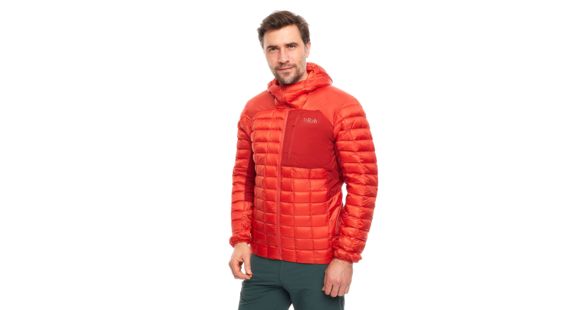 Rab Kaon Jacket - Men's, Firecracker, Extra Large, QDN-81-FC-XL
