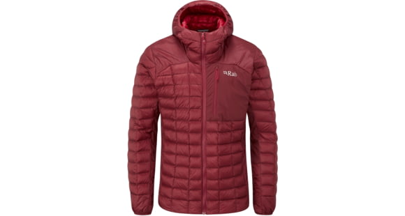 Rab Kaon Jacket - Men's, Oxblood Red, Small, QDN-81-OR-S