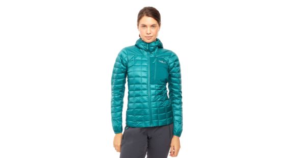 Rab Kaon Jacket - Women's, Atlantis, 14, QDN-82-AT-14